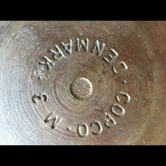 Copco Danish cast iron casserole— good condition— no chips—blue/white- - Picture 3 of 3